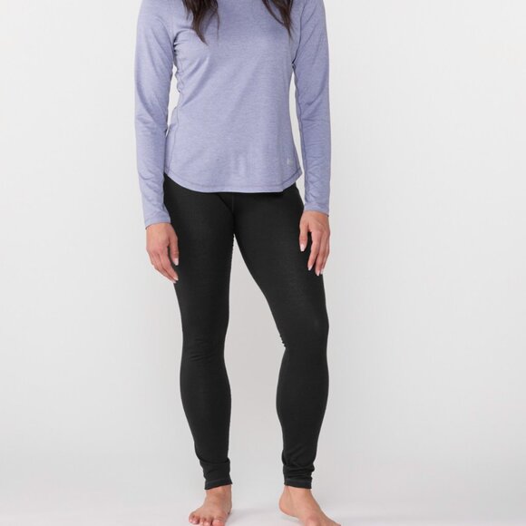 Smartwool Classic All-Season Base Layer Bottoms - Women’s Black XL - NWT - Picture 1 of 11